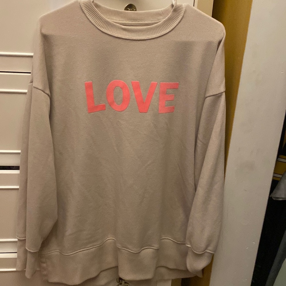 oversized aerie crewneck